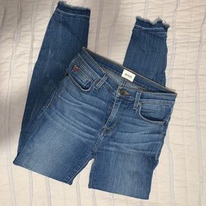 Hudson skinny jeans light wash size 25